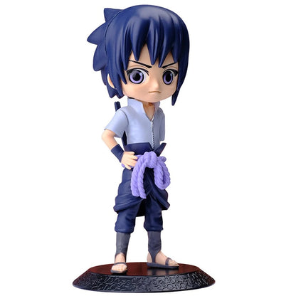 Bonecos de Anime Naruto Figuras de Ação Sakura Uchiha Gaara Kakashi Modelos em PVC para Decoração Coleção Presente Brinquedos 15cm