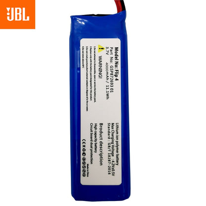 Bateria de Substituição 100% Original para Alto-falante Sem Fio GSP872693 01 4000mAh para Baterias JBL Flip 4 /Flip 4 Special Edition