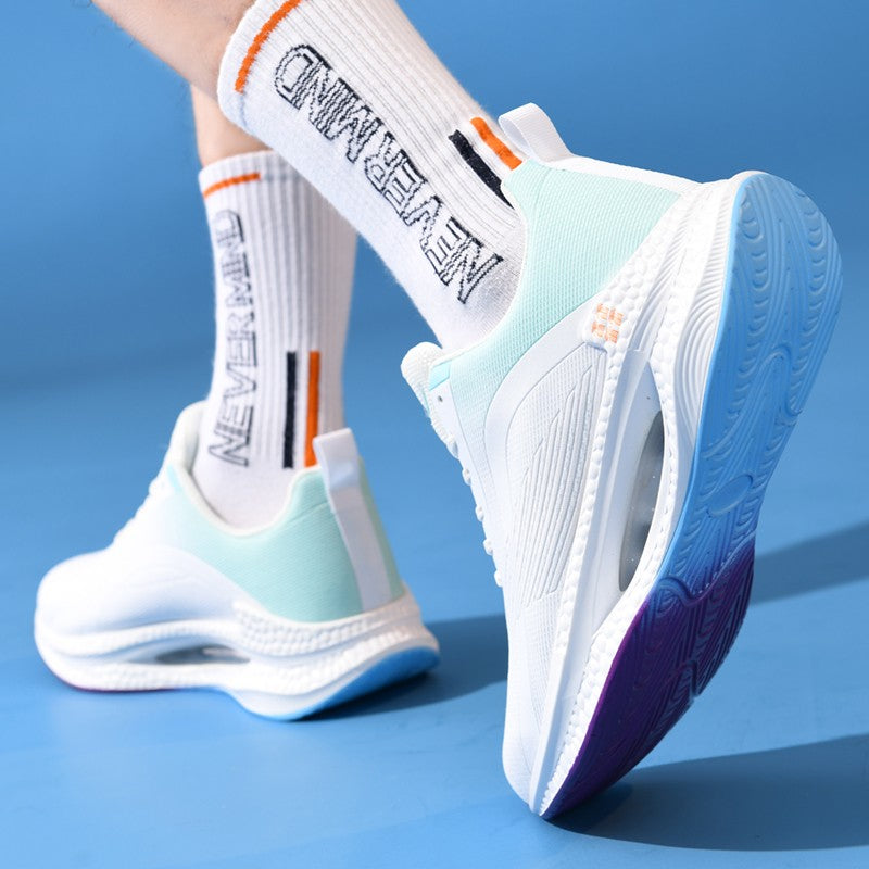 Ultra Light Comfortable Men's Sports Training Shoes Men’s Running Shoes Breathable Thick Sole Shock-absorbing Marathon Sneakers