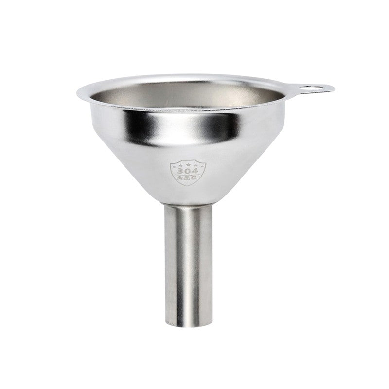Stainless Steel Funnel Kitchen Oil Liquid Funnel Metal Funnel with Detachable Filter Wide Mouth Funnel for Canning Kitchen Tools