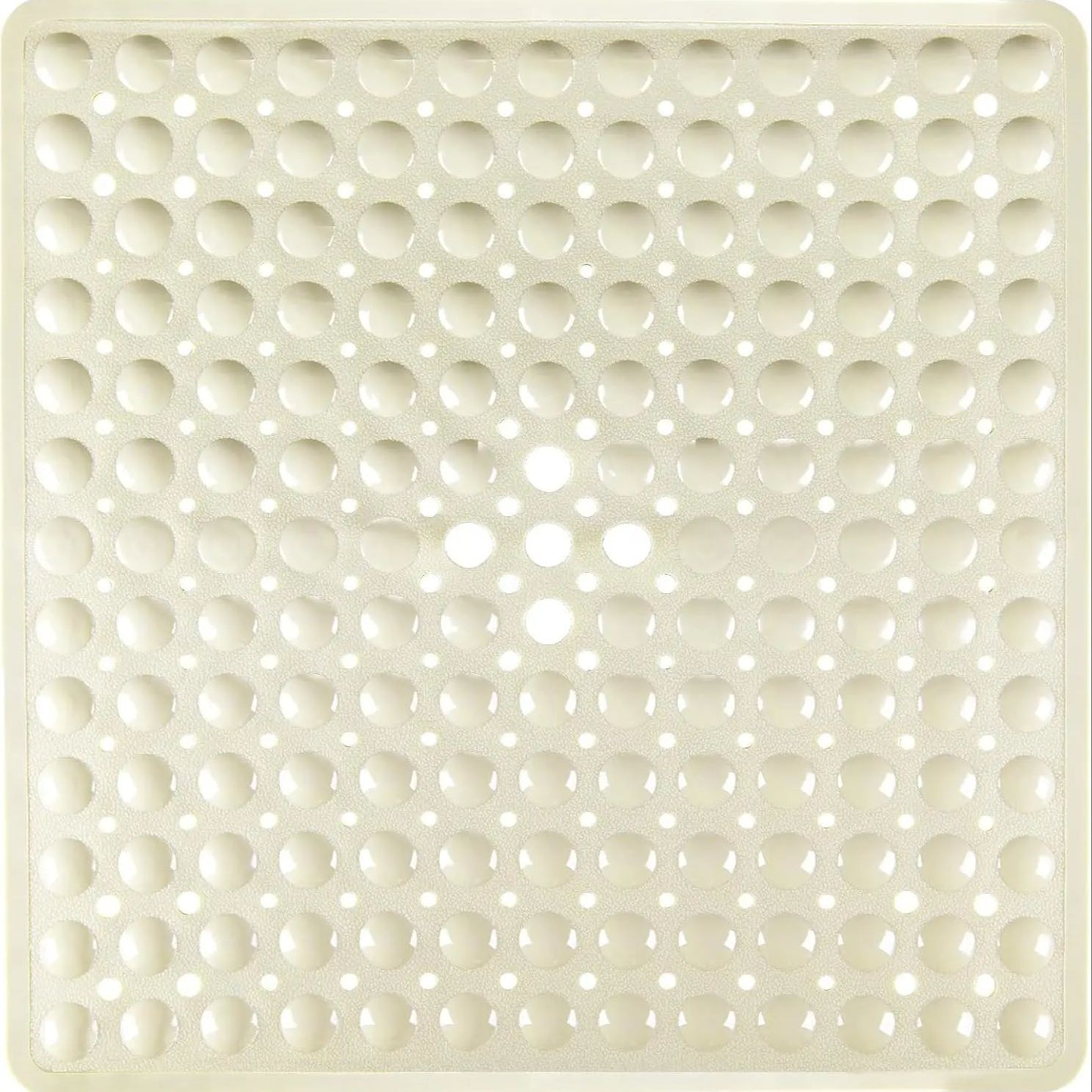1pc 21x21inch Square Non-Slip Shower Mat – Anti-Slip Shower Mats– Secure Grip for Shower Stall Floors - Bathroom Mat Clear