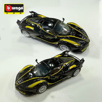 Novidade em Estoque Bburago 1:64 Ferrari Fxx K 44 Simulação Liga Miniatura Modelo de Carro Esportivo Die-Cast Coleção Personalizada Brinquedos Presentes