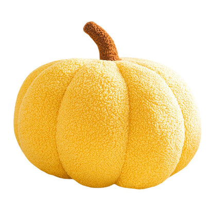 20/28CM Halloween Simulated Pumpkin Pillow 3D Pumpkin Shaped Pillow Stuffed Throw Pillow Holidays Props Decorative Throw Pillow