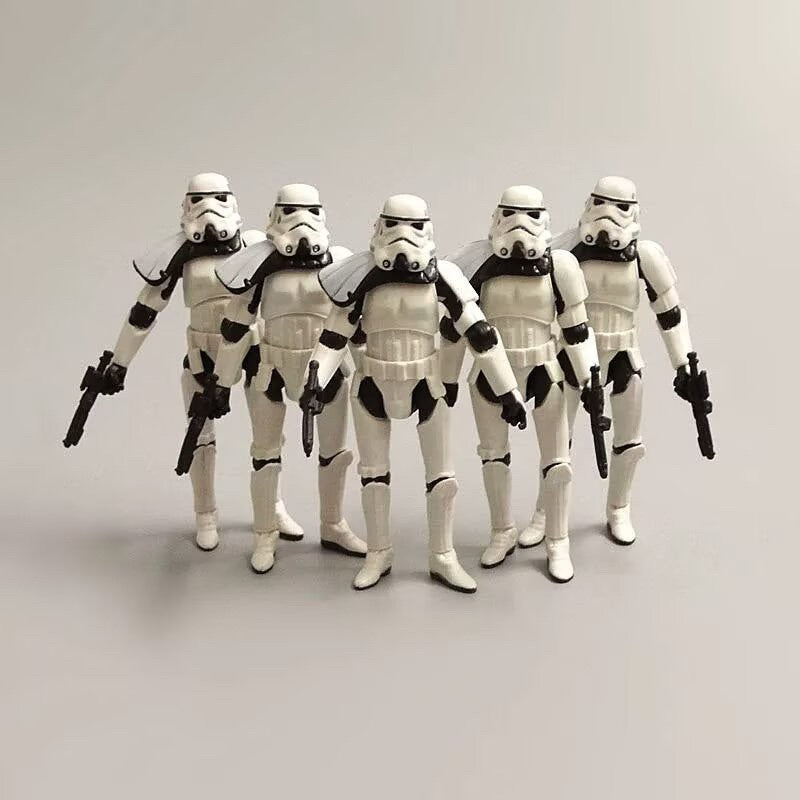 Star Wars Filme Darth Vader Dark Trooper 10cm Anime Action Figure Coleção Mini Boneca Brinquedos Modelo Para Presente Infantil