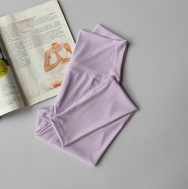 Women's High Waist Yoga Pants, Booty Lifting Workout Leggings with Naked Feel, Quick Dry Fitness Tights for Gym & Running