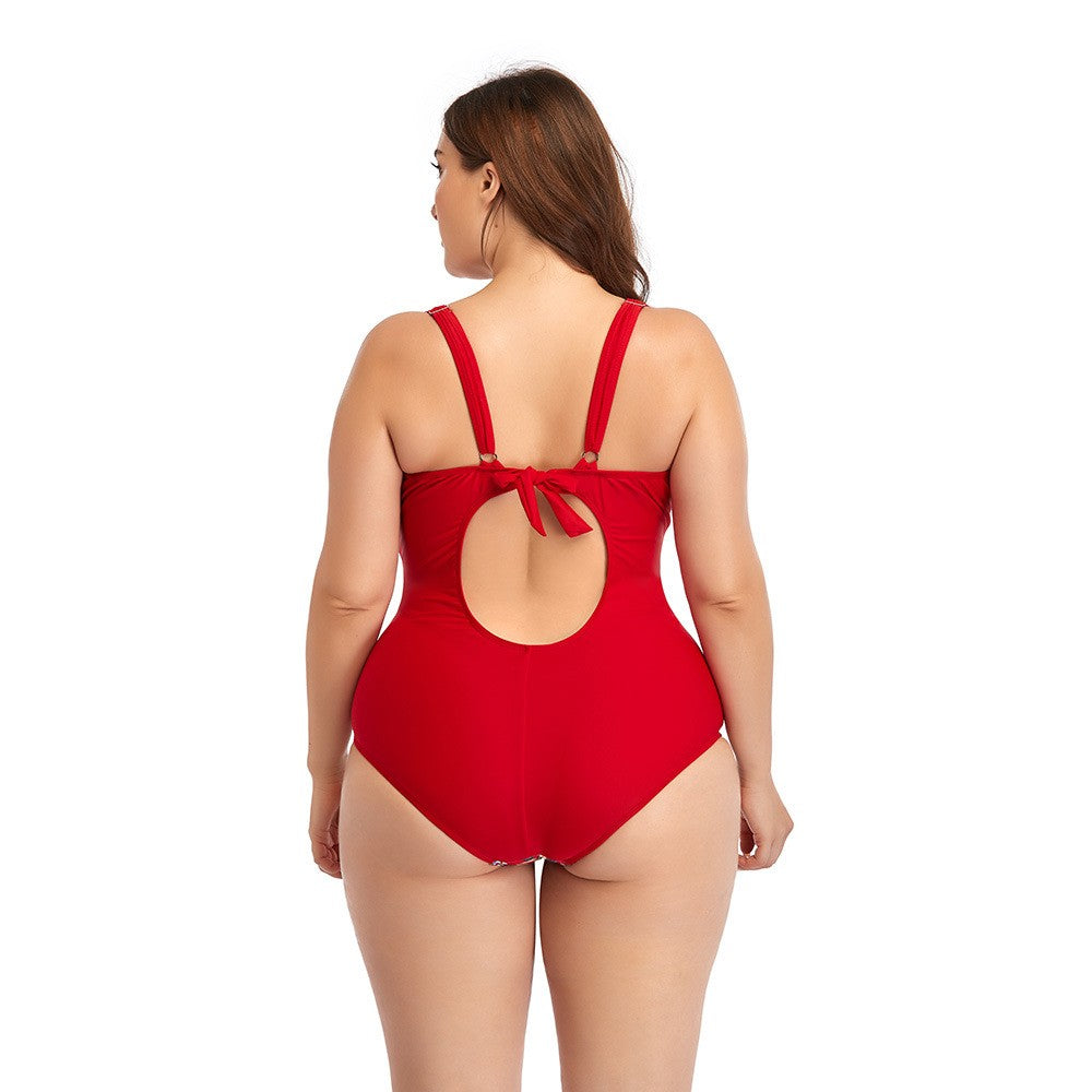2025 Swimwear Women New Style Of Bikinis Set One Piece Swimsuit Plus Size Sexy And Swimming For Ladies Large Female Beacheach