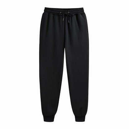 Men's Sweatpants Spring Autumn Fleece Pants Sport Long Pants Casual Drawstring Pockets Trousers Oversize Sweatpants For Men