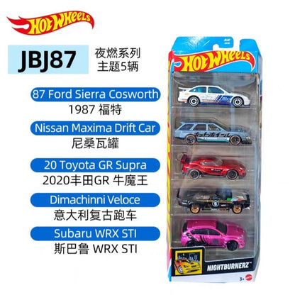 Hot Wheels X Formula 1 1/64 Collectible Car Toys 5 Packs Haas F1 Team Kick Sauber F1 Team Moneygram Theme Vehicle Gifts For Fans