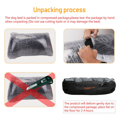 Cama para cachorro tipo sofá ortopédico impermeável XXL XL L, tapete para pets, canil, cesto lavável para cachorros, almofada removível para cães de porte pequeno, médio e grande