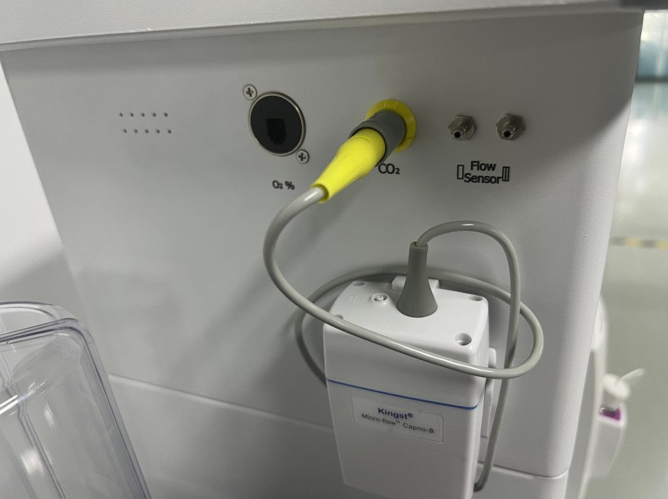 Máquina de Anestesia Veterinária Integrada DA1200V9 com Aquecimento de Circuito Respiratório para Animais de Estimação e Fonte Dupla de Ar Inteligente