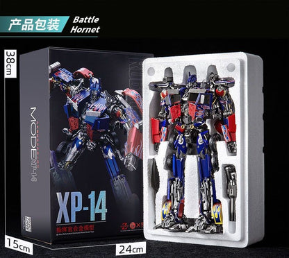 EM ESTOQUE YUEXING XP13 XP14 Brinquedos de Transformação Guerreiro Abelha Comandante OP Figura de Ação Vespa Robô de Deformação Liga Modelo Anime