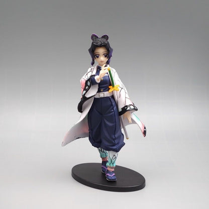 Demon Slayer Blade Nezuko Kamado Tanjiro Agatsuma Zenitsu Tomioka Giyuu Kochou Shinobu Hashibira Inosuke figure model ornament