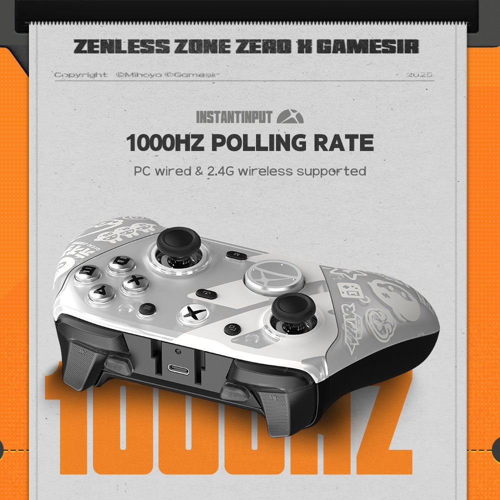 GameSir G7 Pro Zenless Zone Zero Wireless Xbox Game Controller – Charging Dock, TMR Joytick, Hall Effect Trigger, Gyroscope