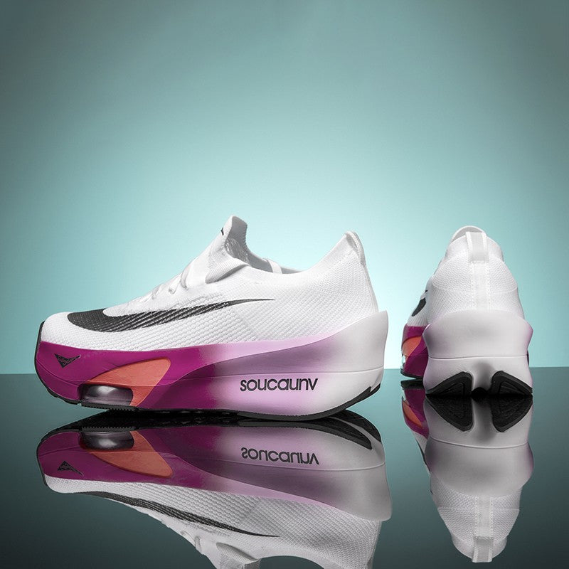Air Cushion Running Shoes Jogging Marathon Men Sports Breathable Lightweight Women's Comfortable Nonskid Leisure Sneakers