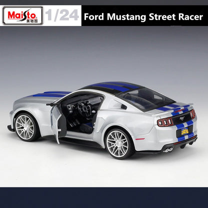 Maisto 1:24 Street Racing Versão Ford Mustang 2014 Liga Modelo de Carro em Escala Diecast Metal Coleção Estática Carro de Brinquedo Infantil Presente