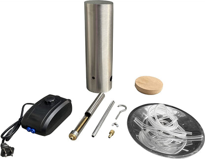 Gerador de Fumaça Fria para Churrasqueira Elétrica a Pellet Acessório para Personalizar seu Perfil de Fumaça
