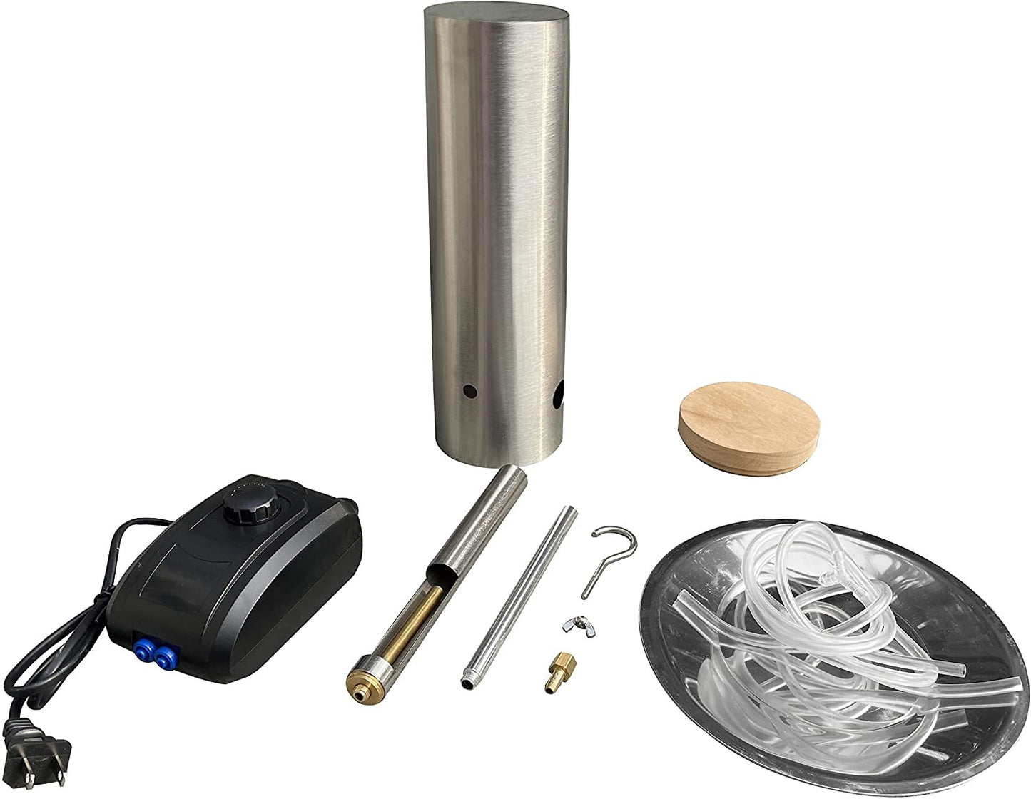Gerador de Fumaça Fria para Churrasqueira Elétrica a Pellet Acessório para Personalizar seu Perfil de Fumaça