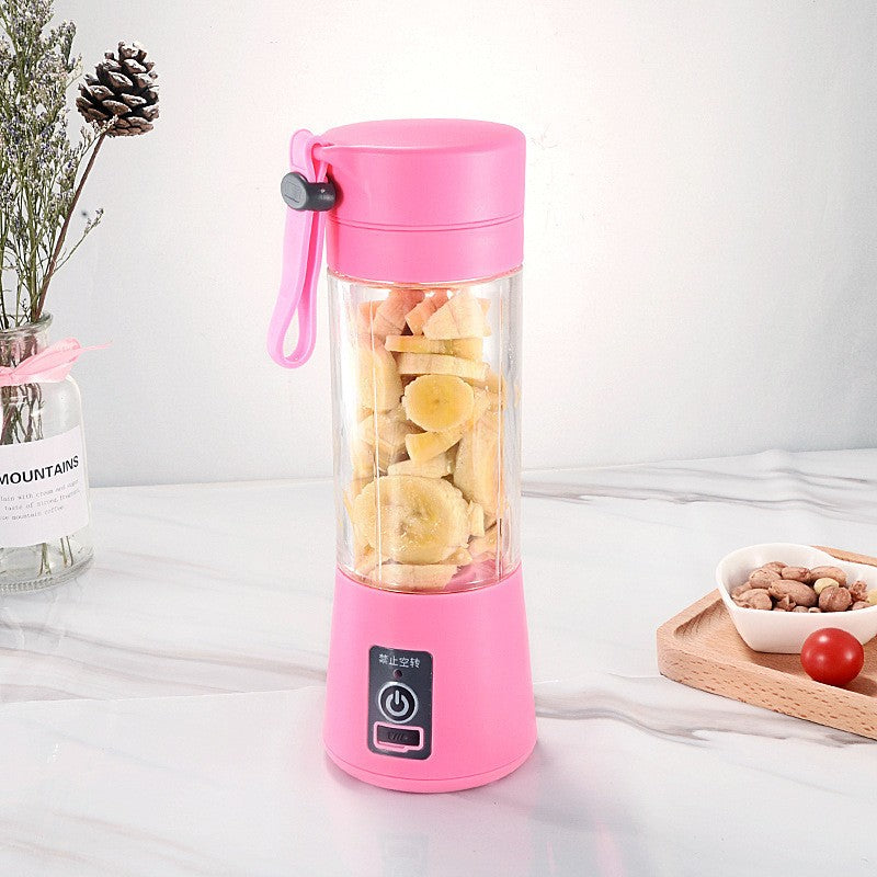 Portable Mini Juicer Handheld Electric Blender USB Rechargeable Multifunction Kitchen Appliance for Fruit Milkshake