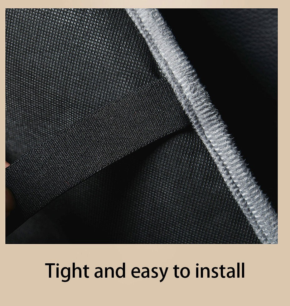 SEAMETAL Winter Car Seat Cover with Back Pad Warm Auto Seat Cushion Front Chair Protector Universal for Suv Pick-Up Truck Sedan