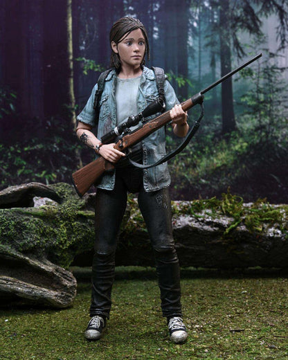 18cm NECA The Last Of Us Parte 2 Joel Ellie Com Arco Action Figure 2 pçs/set Modelo Brinquedo Articulado Presente de Natal Brinquedo Premium