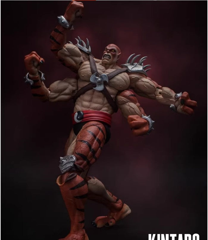 Storm Collectibles 1/12 Mortal Kombat Kintaro Action Figure Versão Regular e Sangrenta - DCMK07 Modelo Clássico Brinquedos de Anime