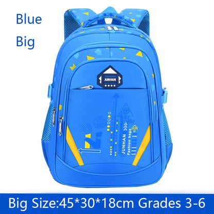 Bolsa de Ombro Infantil Padrão Geométrico Mochila Infantil para Escola Primária Mochila para Adolescentes Meninos Meninas Bolsa Escolar Impermeável Mochila