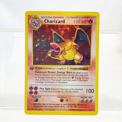 Pokemon Single Proxy Cards 1996 1st Edition Charizard Venusaur Blastoise Hobbies Collectibles Game Collection PTCG Anime Cards
