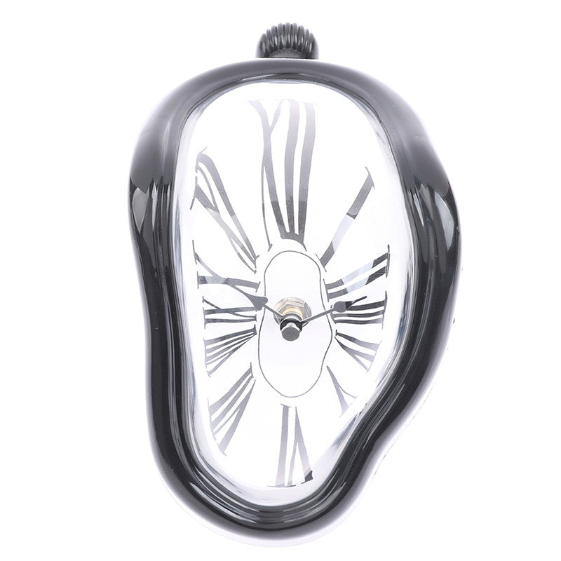 Distorted Wall Clocks Surrealist Salvador Dali Style Wall Watch Decoration