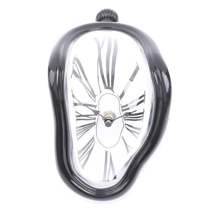 Distorted Wall Clocks Surrealist Salvador Dali Style Wall Watch Decoration