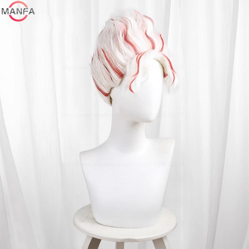 Momo Ayase Ekalun  Cosplay Wig Anime Dandadan Cosplay Short Brown Heat Resistant  Hair Anime Cosplay Wigs + Wig Cap