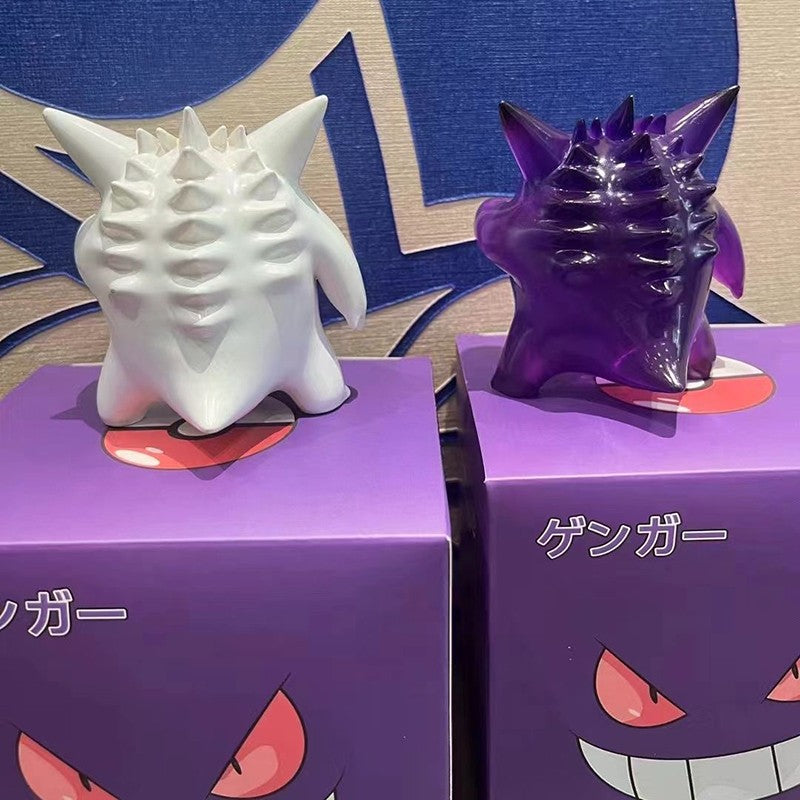 9cm Pokémon Gengar Boneco Transparente, Lindo Anime PVC Action Figure para Decoração de Quarto Coleção Presente para Fãs