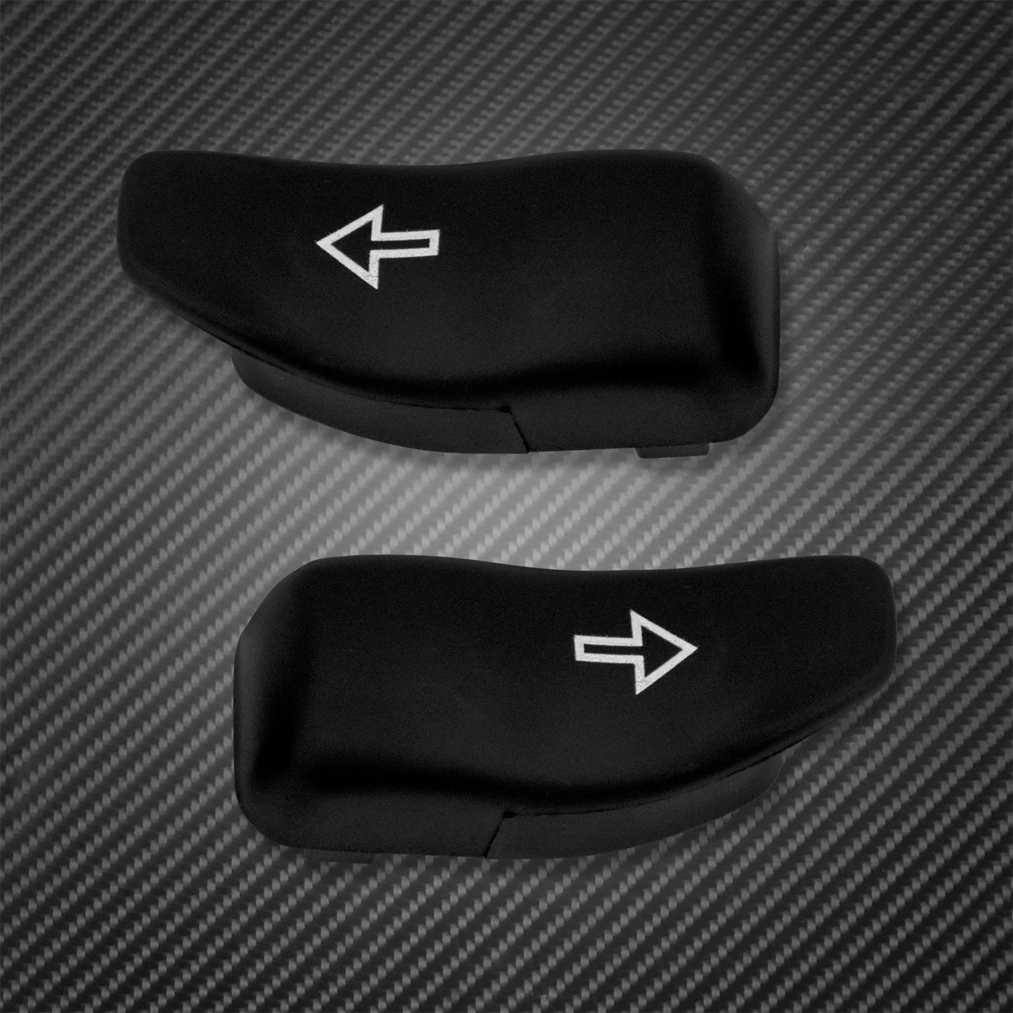 2xMotorcycle Turn Signal Extension Caps Switch Button Extended Cover For Harley Touring Street Electra Glide Road King 2014-2021