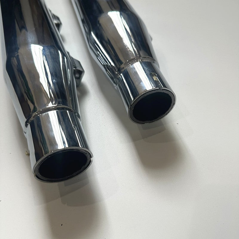 For Harley XL883 1200 X48 custom low bass cobra exhaust back section, cobra exhaust with detachable