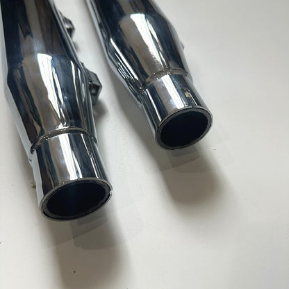 For Harley XL883 1200 X48 custom low bass cobra exhaust back section, cobra exhaust with detachable