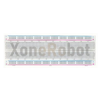 NEW MB102 Breadboard 400/830 Point Solderless PCB Bread Board White/Transparent Test Develop DIY For Arduino