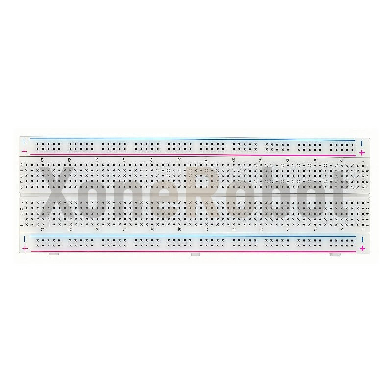 NEW MB102 Breadboard 400/830 Point Solderless PCB Bread Board White/Transparent Test Develop DIY For Arduino