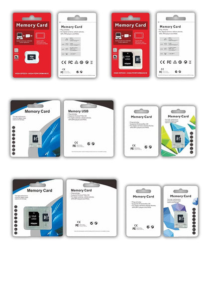 Cartão de memória flash original no atacado 4GB 8GB cartão SD 1GB 2GB Alta velocidade Classe 10 16GB 32GB 64GB 128GB Cartão TF 128mb 256mb 512mb