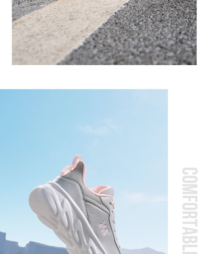 361 Degrees Women's Sneakers Retro Platform Sole Breathable Mesh All-Day Comfort Lightweight  Fitness Female Sneakers 682522230