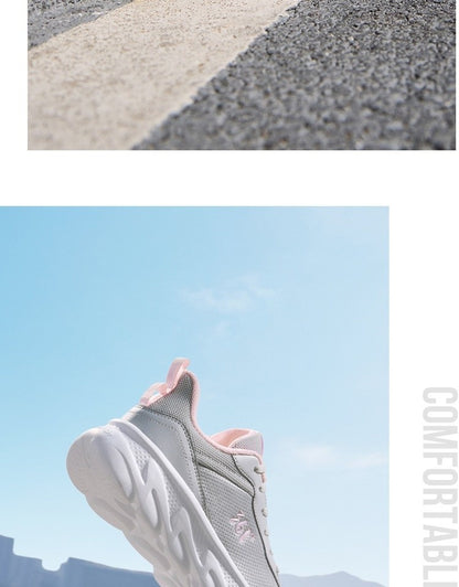 361 Degrees Women's Sneakers Retro Platform Sole Breathable Mesh All-Day Comfort Lightweight  Fitness Female Sneakers 682522230