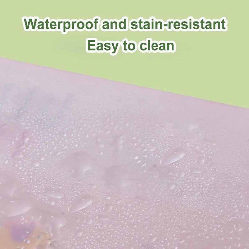 10pcs Transparent File Document Thicken Draw Rod A4 Folder Test Paper Storage Bag Clip Office Folder Organizer Office Supplies