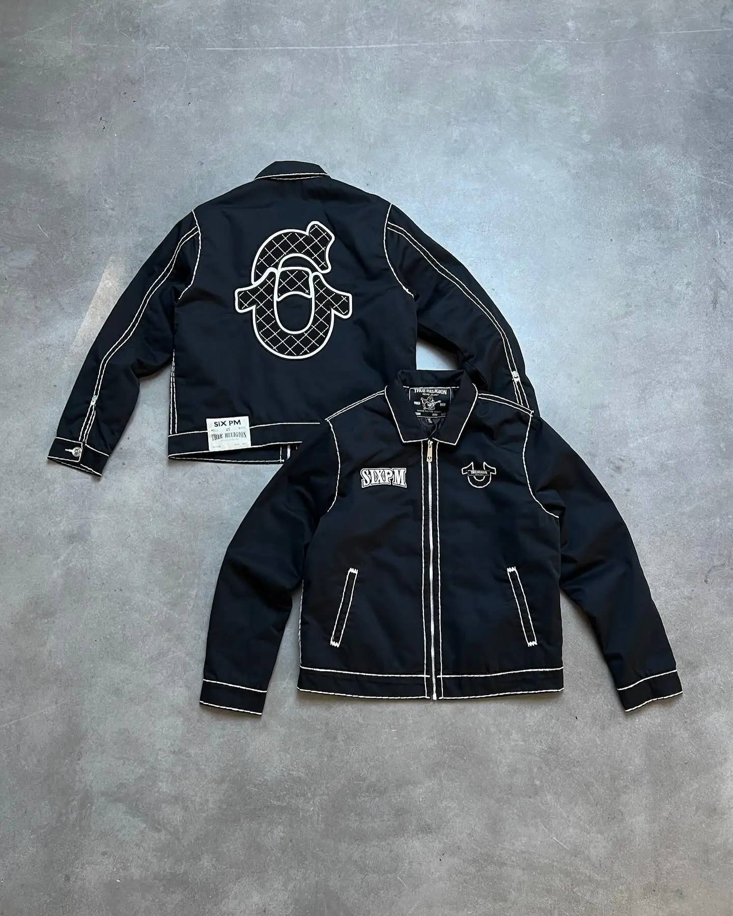 Retro Y2k Denim Leather Jacket America Streetwear Trend Brand Letter Embroidery Motorcycle Zip Up Jacket Thickening Men Clothing