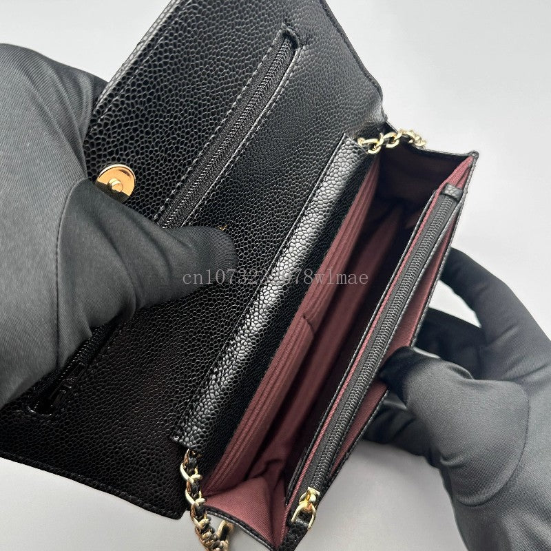 Luxury Designer Shoulder Bag Handbag Fashion Ladies Commuter Versatile Small Square Bags Women Metal Chain Classic Mini Clutches