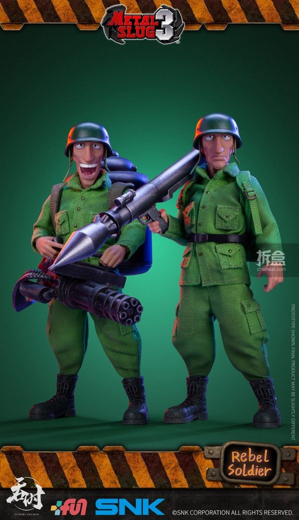 TUNSHI STUDIO Original Metal Slug Series Boneca de Pano de 6 polegadas Leona Clara Ralph Action Figura de Mobilidade Articulada Modelo de Brinquedos Presentes