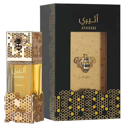 Lattafa Atheeri Eau de Parfum Female Spray 100ml Original Arab Perfumes Lasting Oriental Floral Pheromone Perfume Cologne Makeup