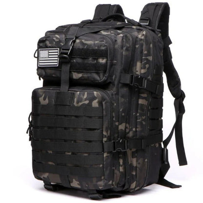 Mochila Tática Elite 50L/30L | Mochila de Trabalho e Militar 3X Mais Forte | Resistente e de Alta Durabilidade | Mochila de Sobrevivência MOLLE de 3 Dias