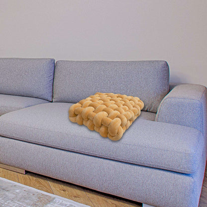 Decorative Throw Pillow Knot Gift Knotted Pillows Couch for Holiday Car Office