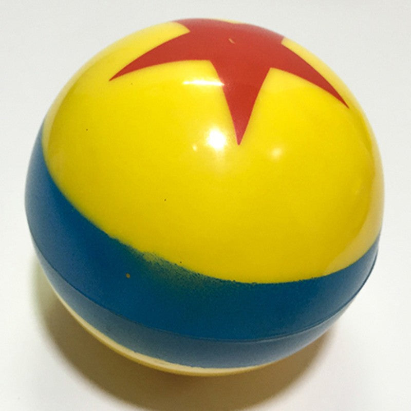 Mini Bola Elástica Disney Desenho Animado, Bola de Desenho Animado Pixar, Bolinha Infantil de Bater, Brinquedos Disney Toy Story Bola do Andy Presentes de Aniversário Infantis