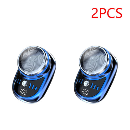 1/2PCS Mini Electric Travel Shaver For Men Pocket Size USB Charging Portable Painless Cordless Trimmer Knive Face Beard Razor  ?
