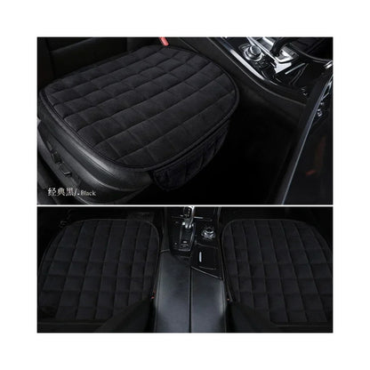 Capa de Assento de Carro de Inverno Almofada Quente Antiderrapante Universal Dianteira para Cadeira Almofada Respirável para Veículo Automóvel Protetor de Carro