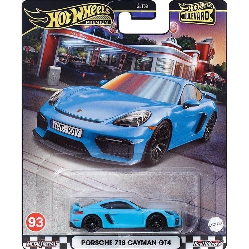 Hot Wheels Originais GJT68 Boulevard Série Veículo Diecast Carroceria de Liga Mitsubishi Customizado Carros de Coleção Modelo Surpresa Em Estoque